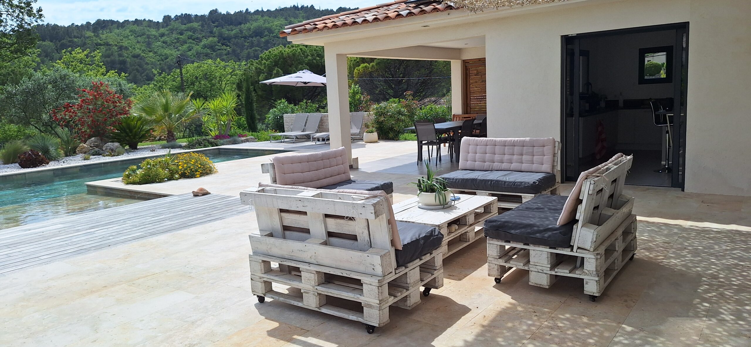 Terrasse salon/cuisine