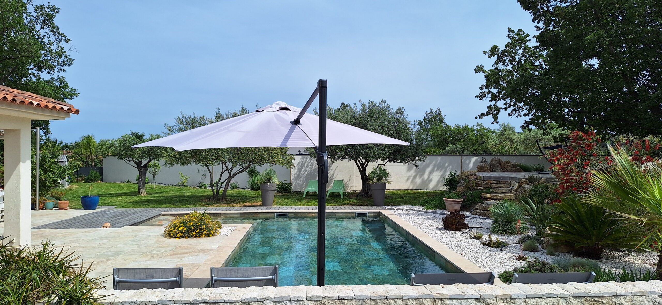 Le coin piscine