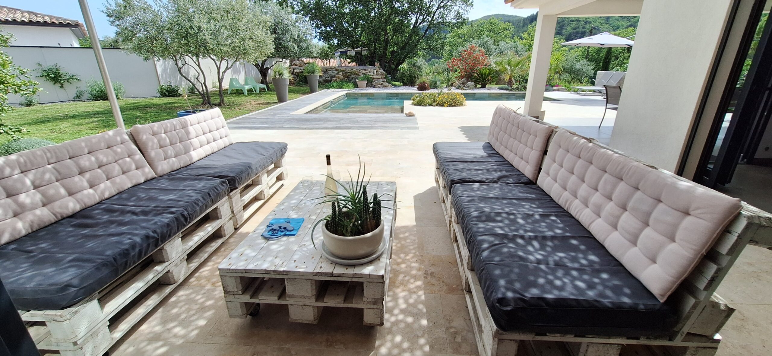 Terrasse salon/cuisine